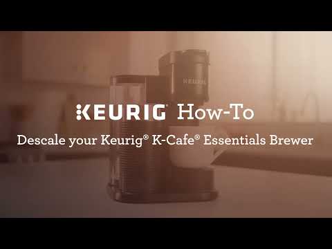 How to descale your Keurig K-Café Essentials coffee maker