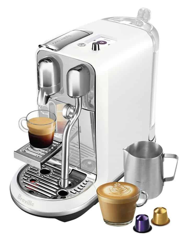 Nespresso creatista is the best coffee machine for baristas