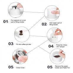 Alternative view of Nespresso Pod Dosing Ring