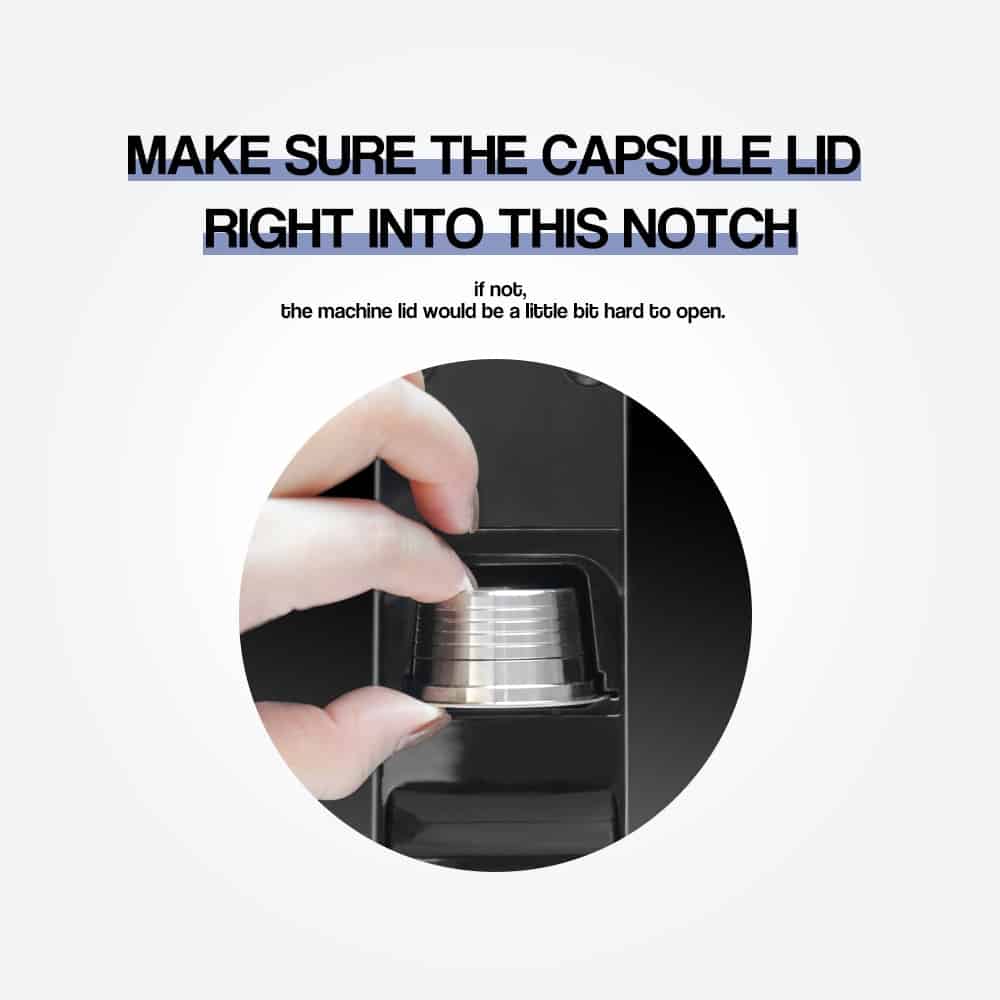 how to insert a lavazza pod correctly
