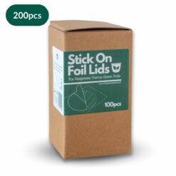 Foil Lids For Reusable Vertuo Pods - 200pcs